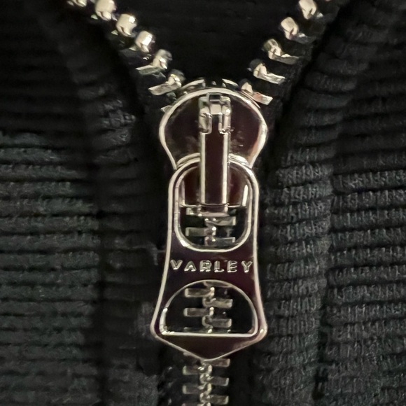 Varley Gabriel Full Zip Jacket Ottoman Black Size Large - Picture 11 of 14